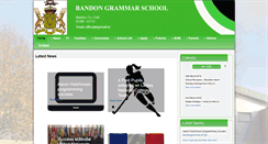 Desktop Screenshot of bandongrammar.ie