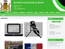 Tablet Screenshot of bandongrammar.ie